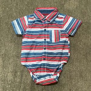DKNY Onesie Shirt Top Size 6/9 Months NWOT